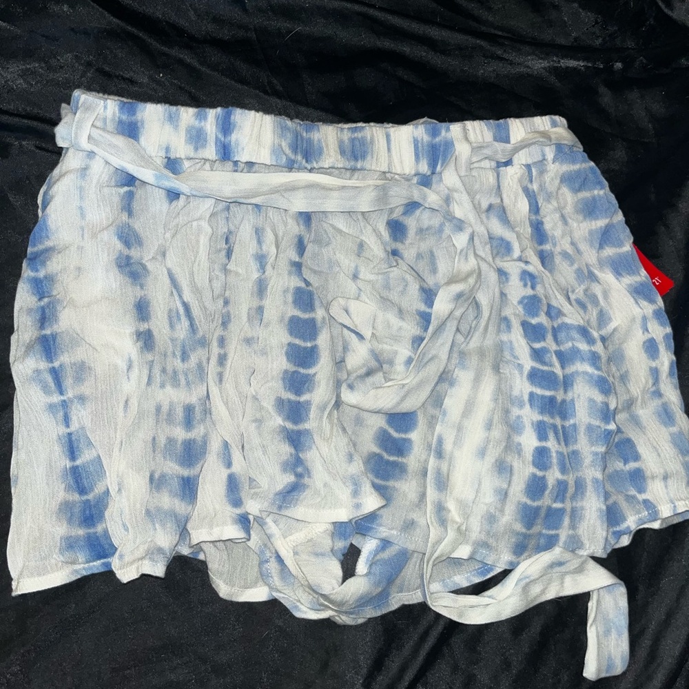 Forever 21 Acid Wash Flowy Shorts
